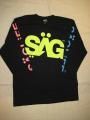 Saglife L/S tee Black Crazy
