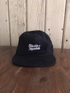 Skate Mental Script Logo Snapback Hat