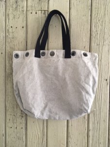 Remade Surplus Grommet Tote Bag