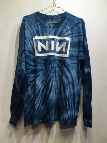 Nine Inch Nails タイダイ Tie-Dye Long Sleeve Tee - Refuge