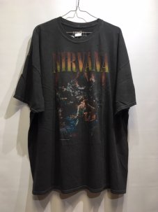 Nirvana Unplugged Tee Washed Black