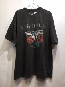 Van Halen Roses Tee Washed Black