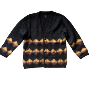 <img class='new_mark_img1' src='https://img.shop-pro.jp/img/new/icons5.gif' style='border:none;display:inline;margin:0px;padding:0px;width:auto;' />PSICOM old geezer Mohair cardigan