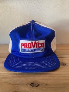 80'S PROVICO 企業 メッシュキャップ USA製 (VINTAGE)