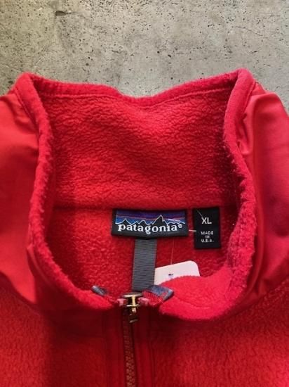 90'S PATAGONIA フリース ジャケット レッド アメリカ製