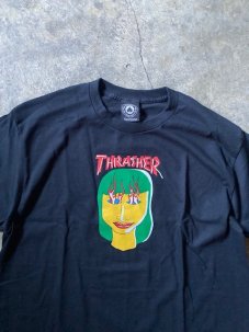 THRASHER TALK SHIT By Mark Gonzales Tシャツ ブラック (NEW)