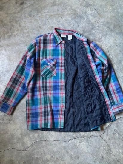90's FIVE BROTHER 裏地付きネルシャツ アメリカ製 (VINTAGE
