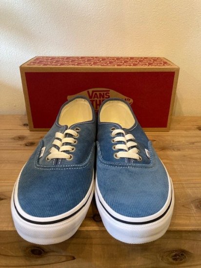 VANS コーデュロイ AUTHENTIC NAVY (NEW) - Refuge