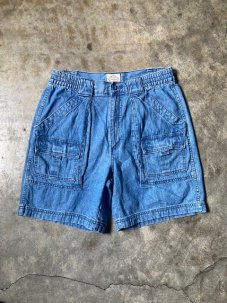 ST JOHN'S BAY Denim Bush Shorts (USED)