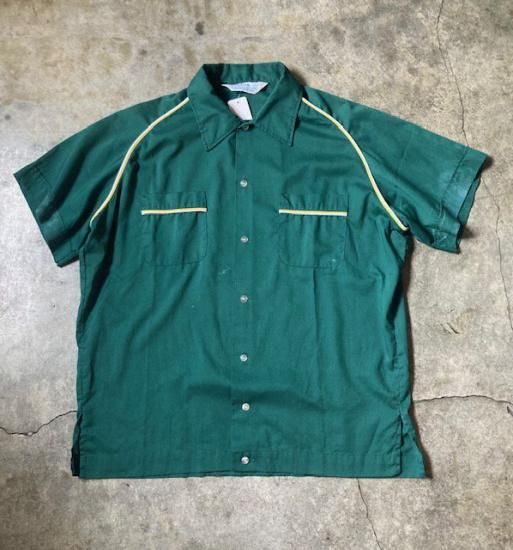 古着 70s USA製 Hilton 豪華 チェーン 刺しゅう コットン