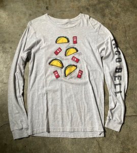 <img class='new_mark_img1' src='https://img.shop-pro.jp/img/new/icons5.gif' style='border:none;display:inline;margin:0px;padding:0px;width:auto;' />TACO BELL µץ LongSleeve Tee USED)
