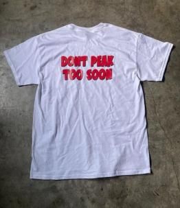<img class='new_mark_img1' src='https://img.shop-pro.jp/img/new/icons5.gif' style='border:none;display:inline;margin:0px;padding:0px;width:auto;' />REFUGE ORIGINAL "DONT PEAK" Tee WHITE