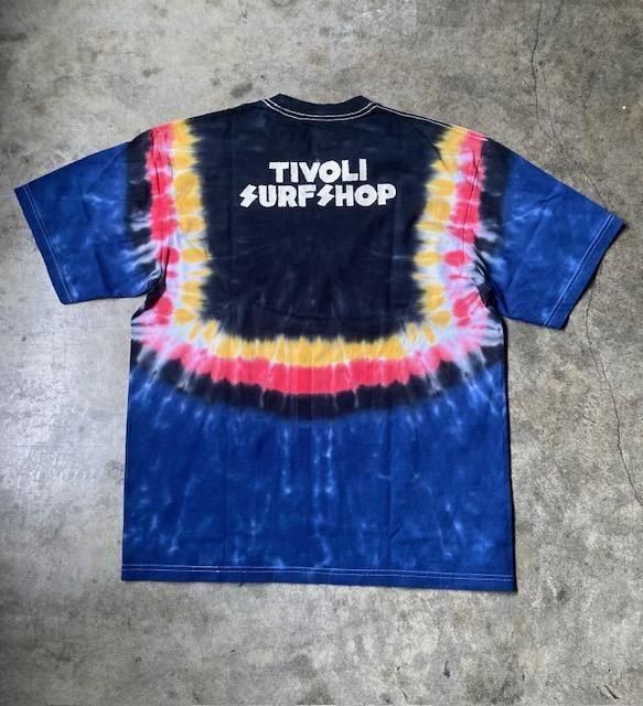 TIVOLISURFSHOP T SHIRTS psicom タイダイ　Tシャツ tivoLi surf shop