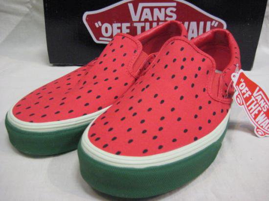 vans slip-on スリッポン スイカ watermelon