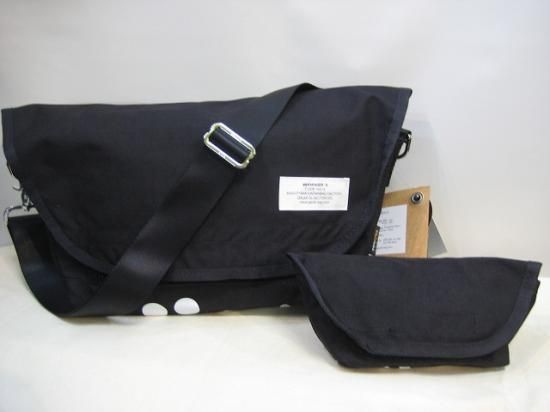 Saglife サグライフ メッセンジャー Sサイズ ブラック CORDURA