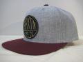 Brixton ֥ꥯȥ OATH Heather Grey/Burgundy