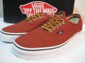 Vans Х Authentic (10 oz Canvas) Burnt Henna 27.5cm