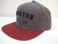 Brixton ֥ꥯȥ ARDEN Charcoal/Burgundy