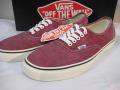 Vans Х Authentic (washed)Rio Red 91/2