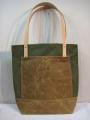 EDISON MFG CO ǥ Medium Tote Bag with Reclaimed/Wax Canvas Olive