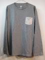 Sprawls ץ륺 Recycolor Cotton Pocket L/S Tee Grey L