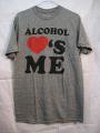 Dirty Cotton Scoundrels ƥåȥ󥹥ɥ쥹 Alcohol Loves Me Tee M Grey