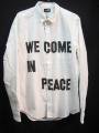 Cheap Monday ץޥǡ We Come in Peace Shirt ͥ White