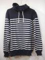 J.Crew Stripe Hoodie Sweater ͥ NAVY/WHITE