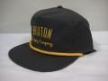 BRIXTON ֥ꥯȥ CARBON CHARCOAL/GOLD