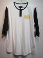 BRIXTON ֥ꥯȥ LOWE 3/4 TEE ͥ White/Black