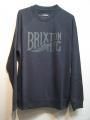 BRIXTON ֥ꥯȥ COVENTRY CREW FLEECE S WASH NAVY