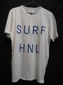 SALVEGE PUBLIC SURF HNL Tee Sサイズ WHITE/BLUE