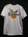 THE GOOD WORTH åɥ 7 DAY WEEKEND TEE M WHITE