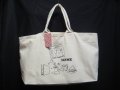 iandme Drawing Tote Bag WHITE