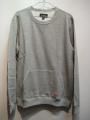 BRIXTON ֥ꥯȥ HOOVER CREW FLEECE S HEATHER GREY