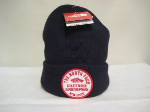 THE NORTH FACE Ρե STITCH WORK BEANIE NAVY