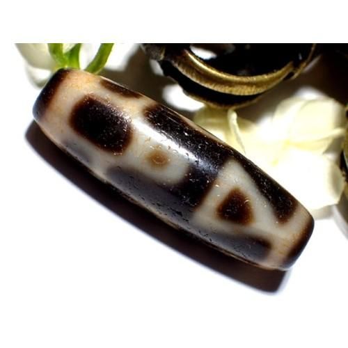 楽天市場】上肯龍紋天珠 亀甲六眼天珠 約24mm×10mm 【メール便可