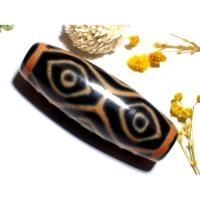 上肯老礦天珠‼️西蔵老礦古代天珠精巧復元型星辰亀甲寿長寿天珠 上肯老礦天珠‼️西蔵老礦古代天珠精巧復元型