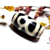 上肯老礦天珠‼️西蔵老礦古代天珠精巧復元型星辰亀甲寿長寿天珠 チベットジービーズ・西蔵天珠 至純天珠 上肯 夢幻老礦亀甲長寿