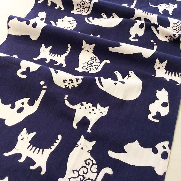 注染手ぬぐい・ネコづくし - 猫と和雑貨|王冠印雑貨店 注染手ぬぐい・ネコづくし - 猫と和雑貨|王冠印雑貨店