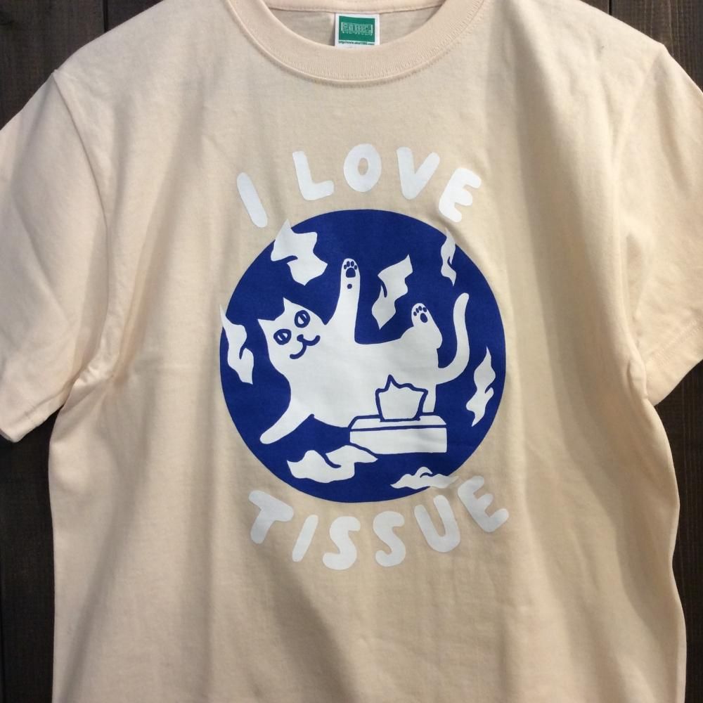 悪意1000 Tシャツ ティッシュねこ ナチュラル 和モダン 猫雑貨 王冠印雑貨店 悪意1000 Tシャツ ティッシュねこ ナチュラル 和モダン 猫雑貨 王冠印雑貨店