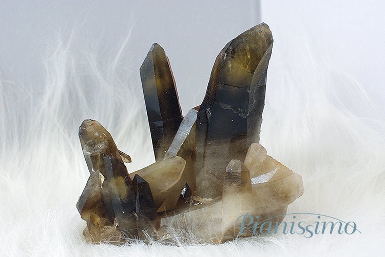 モリオン（黒水晶）クラスターNo.1 - 天然石ブレスレットの【ピアニシモ】 パワーストーンオーダーメイド | 東京港区南青山 | 癒しの天然石