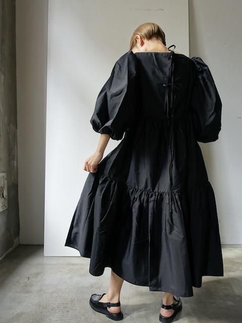 CECILIE BAHNSEN-HELENA GOWN/BLACK - VISITFOR