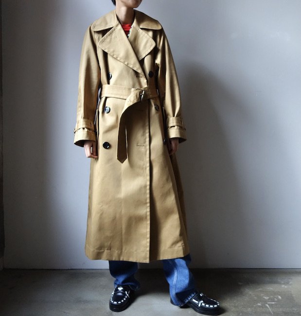 MERYLL ROGGE-TRENCH WITH 60'S COAT LINING - VISITFOR