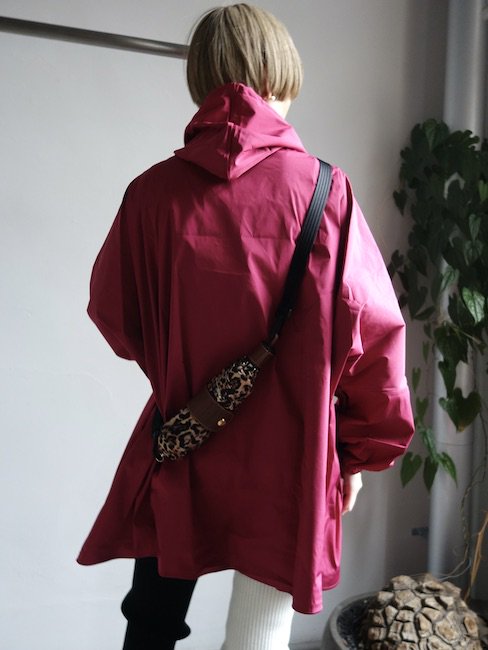 D'HEYGERE×LONGCHAMP-CONVERTIBLE UMBRELLA/LEOPARD - VISITFOR