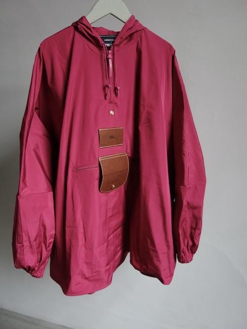 D'HEYGERE×LONGCHAMP-CONVERTIBLE PONCHO/PINK - VISITFOR D'HEYGERE×LONGCHAMP-CONVERTIBLE PONCHO/PINK - VISITFOR
