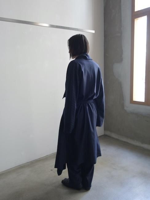 LUTZ HUELLE-WRAP COAT - VISITFOR LUTZ HUELLE-WRAP COAT - VISITFOR