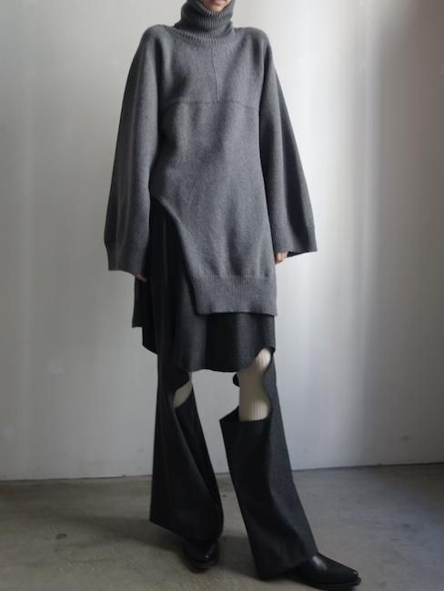 【関税込み】Niccolo Pasqualetti ブラック Spalla ドレス NICCOLO PASQUALETTI-DILATO TURTLENECK - VISITFOR