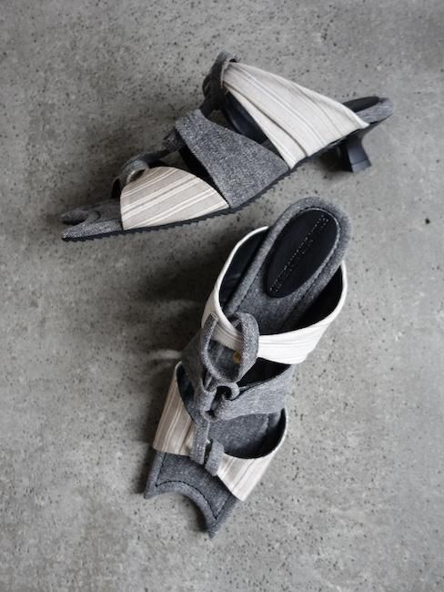 PAULA CANOVAS DEL VAS-DIABLO TWIST SANDALS - VISITFOR