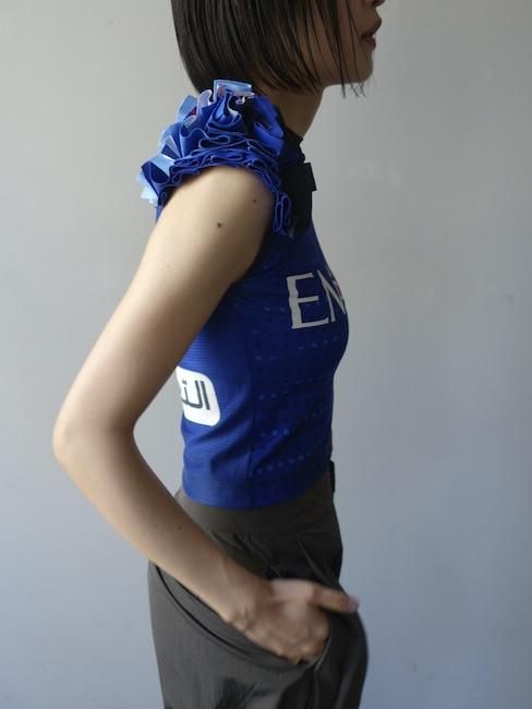 K*様 RENATA BRENHA FUTEBOL FRUFRU TOP Renata Brenha Upcycled Futebol Frufru Top - Multicolor